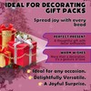 Bead Garland Luxury Christmas Tree Decoration SNOWFLAKE White,Rose Gold,Pearl (8m