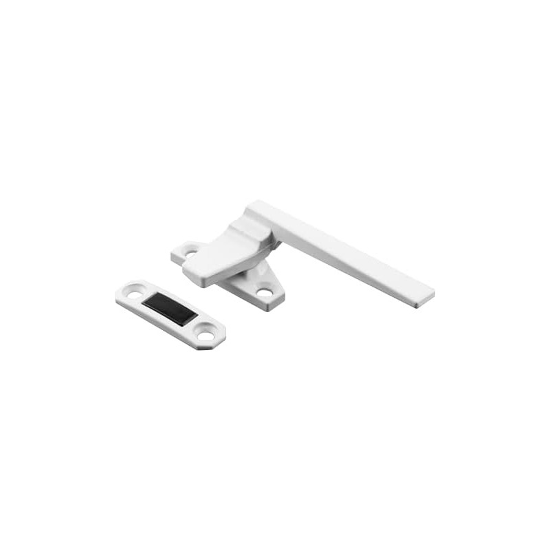 Prime-Line H 3821, blanco, diestro, mango de bloqueo abatible con
