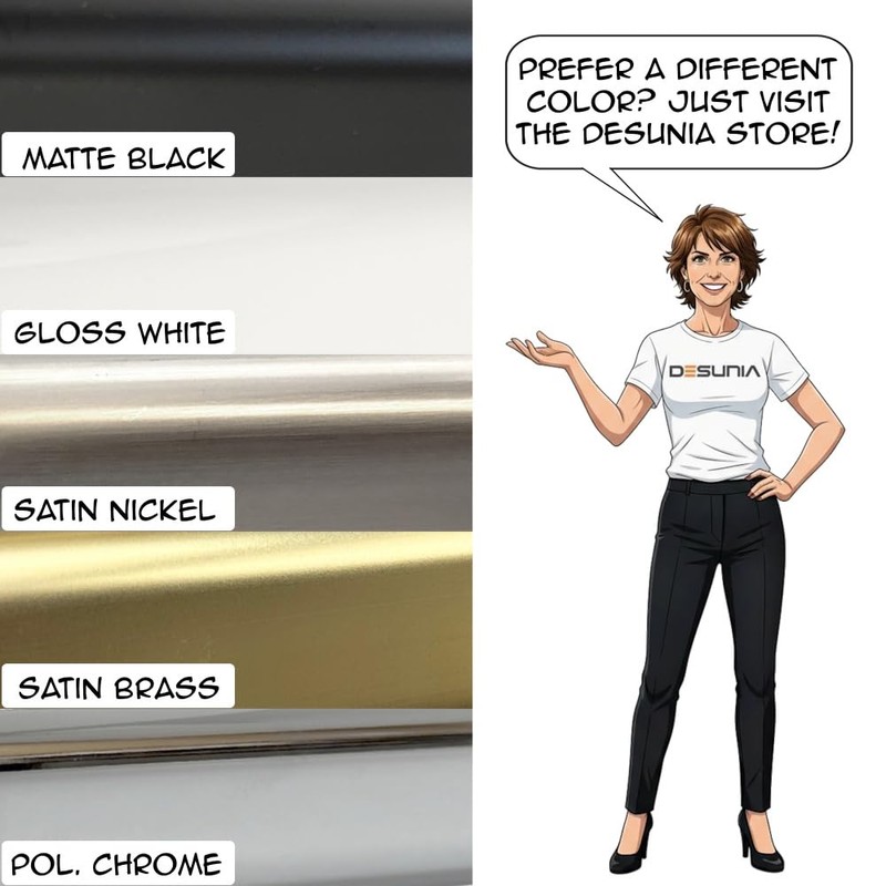 48" HEAVY DUTY Round Closet Rod | 32mm Diameter |