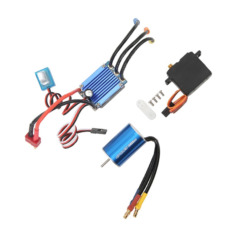 2435 4800KV Brushless Motor 25A ESC 2.2kg Servo RC Brushless