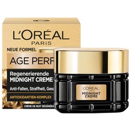 L'Oréal Paris Midnight Cream for Women: Regenerates Skin Overnight & Protects During the Day with Unique Antioxidant Regeneration Formula, Age Perfect Cell Renaissance, 1 x 50 ml