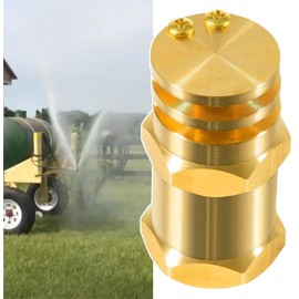 YMT Boomless Sprayer Nozzle 6541-1 Boomless Spray Nozzle 1/2" FPT #10 Orifices 4.2 GPM 40 PSI (90° & 180° Caps Included)