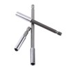 3-Piece Extension Rod Carbon Steel + CRV, 1/4 Inch Hex