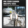 STISIENG Professional Foam Cannon for Pressure Washer, 1L Wide Mouth