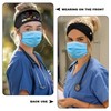 LedBack Wide Headbands for Nurse Non Slip Head Bands for