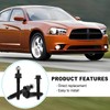 SYudwen Left and Right Side Exhaust Manifold Bolts & Studs