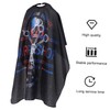 TOVINANNA Hair Cutting and Dyeing Cape for Barber Black Stylish