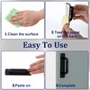 Aeaocvo 2 Pack Adhesive Handles, Stick on Cabinet Handles, No