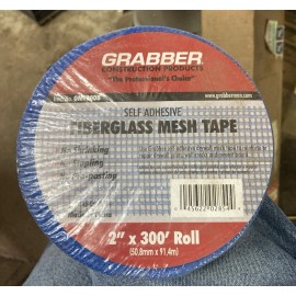 Grabber Drywall , Plaster , Sheetrock , Fiberglass Mesh Tape Blue