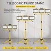 21000 Lumens Work Lights with Stand, 3 Adjustable Head LED