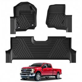 High Quality Anti Dust Anti-slip Rubber Fancy All Season Vehicles Tpe Floor Mat 2017-2026 Ford F250 F350 F450 F550 SuperCrew CabPosition: This item has CROVECO logo. Do not buy if you mind, Size: 67*13*45, Color: 2017-2026 Ford F250 F350 F450 F550 SuperC
