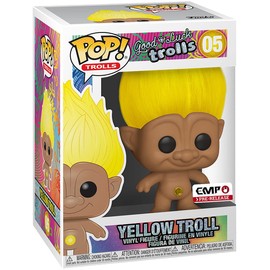 Funko POP! Trolls - Good Luck Trolls Yellow Troll #05 Exclusive