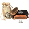 Beard Comb and Boar Bristle Brush Set Kit for Men