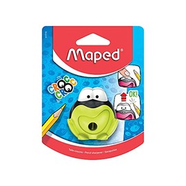 Maped Sacapuntas Croc-Croc Rana, 1 Orificio, Multicolor                                                                                               