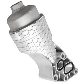 26300-3LAA0 Aluminum Engine Oil Cooler Fit For Hyundai Genesis G80 17-20 Palisade 20-24 & Kia Cadenza 17-20 Sedona 19-20 Sorento 19-24 Telluride Oil Filter Housing Adapter Assembly Replace# 263453CKB0