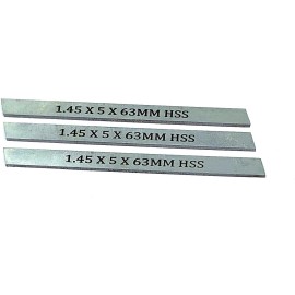 A.D International HSS Spare Parting Blade for Mini Cut Off Tool Holders 6,8, 10 mm Shank (USA) - Set of 3