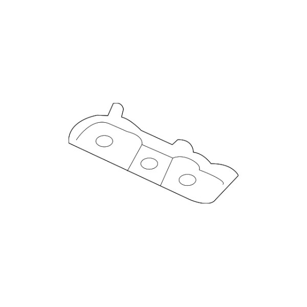 GM Genuine GM Front Driver Side Bumper Cover Guide 42723582