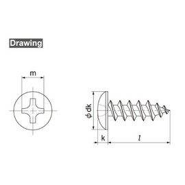 Osato Stainless Steel Stacking Truss Head 0.2 inch (6 mm) x Length 2.0 inches (50 mm), Pack of 25 (HP-747)