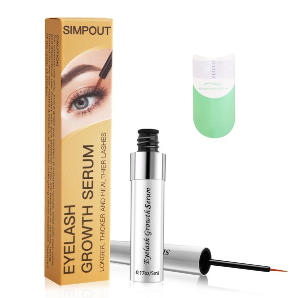 Simpout Eyelash Growth Serum - Fuller & Longer Looking Eyelashes