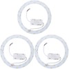 UKCOCO Pack of 3 5730 Ceiling Light Source Board Ring