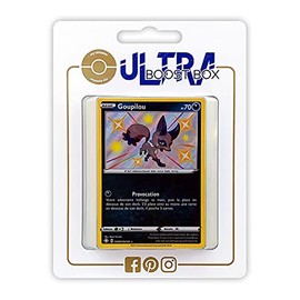 my-booster SWSH045-FR25-UB-SV081 Goupilou (Kleptifux) SV081/SV122 Secret Dazzling Myboost X Epée et Bouclier 4.5 Destinées Radieuses, Box of 10 French Pokémon Cards