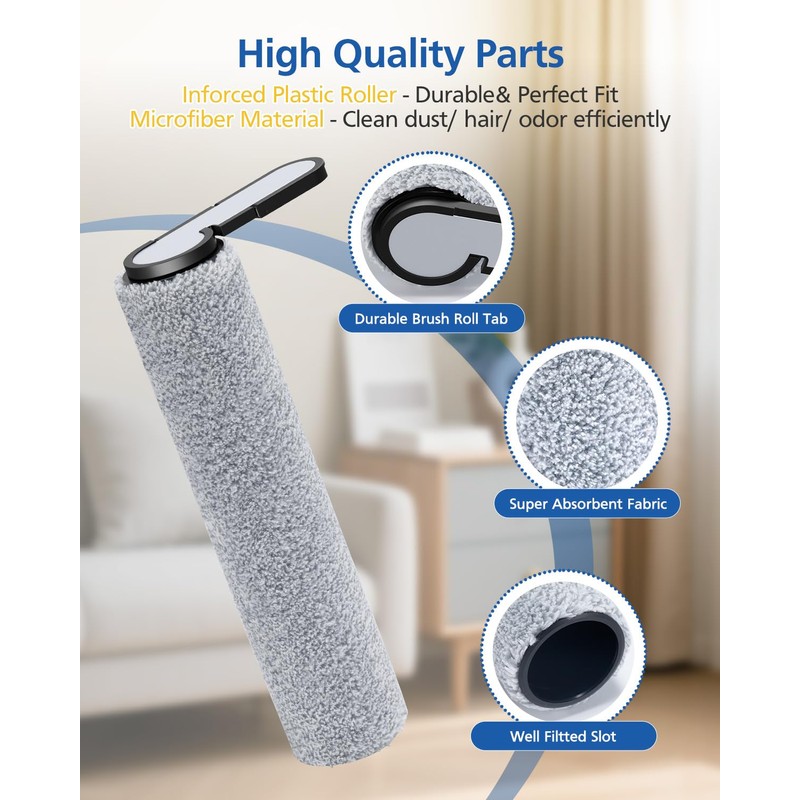F25 Brush Roll and HEPA Filter Replacement Kit Accessories Compatible