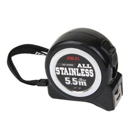 SK11 SS-2555 All Stainless Steel Convex, 2.2 ft (5.5 m), 1.0 inch (25 mm) Width, JIS1 Grade