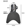 TEAM TSURIO RAINBOW⑧ TTR Elbow Pad Black Hechi Fishing Raft