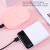 Eyelash Fan Dryer USB Charging Bladeless Quiet Handheld Portable Mini