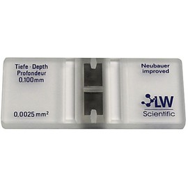 LW Scientific Hemacytometer Cover Slips, 10 Pieces, CTP-CVR7-GL77