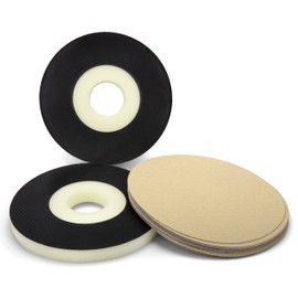 2-Piece Set of 9-inch Support Pads - Hook and Loop Support with Sanding disc (15 Piece Set of 150 grit) Suitable for Porter Cable 7800 Dry-Wall Sanding Machine