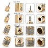 Hedume Set of 4 Glass Grinder Bits, 1 3/4 1/4
