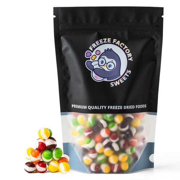 Freeze Dried Premium Sweets | Rainbow Freeze | 200G Large