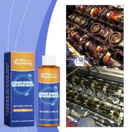 Rayhong Engine Carbon Removal Repair Agent Anti-Wear Protection and Noise Reduction Additive Engine Lubricants & CleanersSize: 100ml