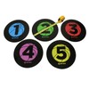 Get Out! Basketball Training Large 9in Disc Spot Markers 5-Pack