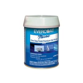 Evercoat 105670 One-Step Finish Premium Gel-Kote, White, Pint
