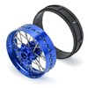 Pro-Line Racing Pro-Spec Aluminum V2 Bead Front Wheel Assembled Blue