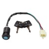 GOOFIT 4 Wire Key Ignition Replacement for ATV Dirt Bike