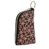 Indenya 4707-51-160 Key Case D Deer Leather Black Background x