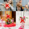 RosyFate Gift Bow, Pack of 20 Large Gift Bow, Christmas