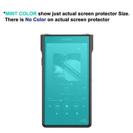 Healing Shield Screen Protector 2pcs for Sony Walkman NW-WM1AM2 / NW-WM1ZM2, Clear Oleophobic Coating LCD Guard Film WM1AZM2-ClearAFP