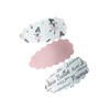 Ballet Snap Hair Clips Set - 3 Pack, Pink and