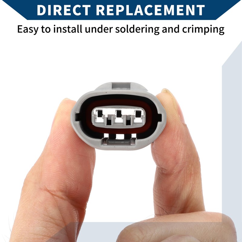 Hihaha Toyota Compatible Alternator Power Connector Plug / Inner Female