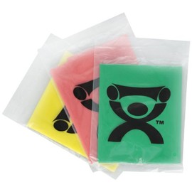Cando 10-5280 3 Piece Low Powder Easy Exercise Band PEP Pack
