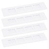 sourcing map Air Vents Cover, 4Pcs 200 x 50mm -