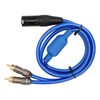 XLR Male to Dual RCA Sound Cable 3.3ft Stereo XLR