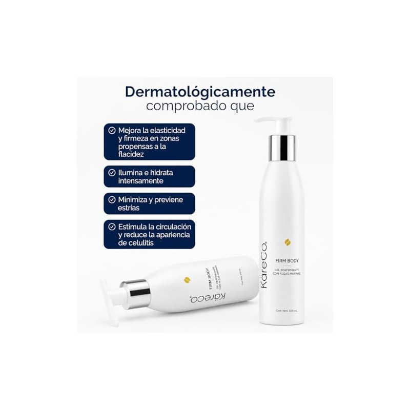 Kareco Firm Body Crema Corporal Tonifica Reafirma Busto Abdomen Pierna