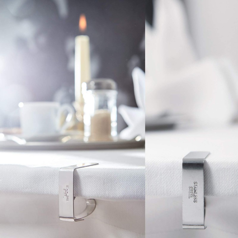 Kerafactum Tablecloth Clip, Table Cloth Clip, Stainless Steel Ceiling Clip