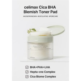 celimax [celimax]Ji Woo Gae Cica BHA Blemish Toner Pad (60pads)