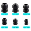 TUPARKA 28Pcs Cable Gland Waterproof Adjustable Joints with Gaskets 3-16mm